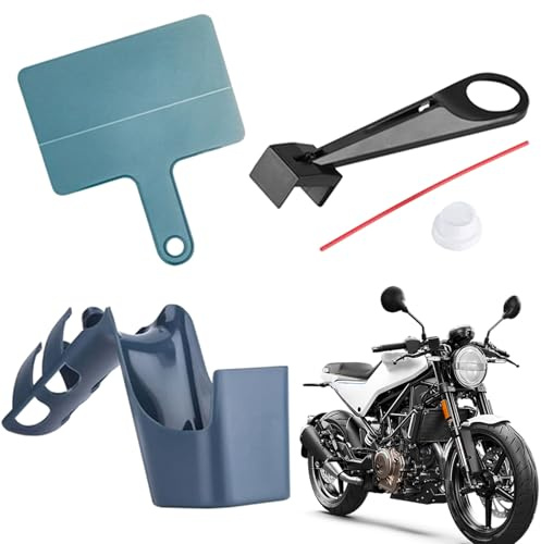 Motorrad Kettenreiniger Set - 4-teiliges Kettenreinigungsgerät | Motorrad Öler Öl Sprüher Waschwerkzeug Für Außenbereich Werkstatt Garage Wartung