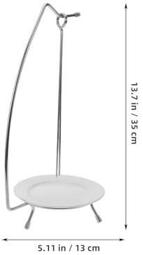 SEWACC Brochettes en Acier Inoxydable 6 Pièces Support de Barbecue en Métal Robuste Brochettes à Viande et Légumes pour Grillades en Extérieur Accessoire Polyvalent pour Barbecue