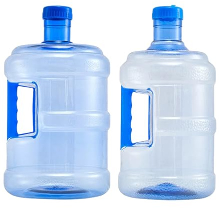 Récipient D'eau De Sport - Pichet De Stockage D'eau Épais Et Étanche Avec Poignée, Récipient 'eau Pour Le Camping Et La Randonnée | Transporteur Deau De Camping Pour Pique-nique, Randonnée, Fête, Ca