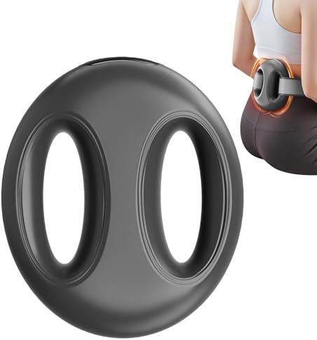 Massageapparat för Ryggen - Tyst Muskelvibratorring,Djupvävnadsmassager | för kvinnor, äldre, idrottare, rygg, nacke, axel, höft, ben, fot, träning