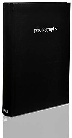 Arpan Large Black Memo Slip in Photo Album 300 6x4 Photos