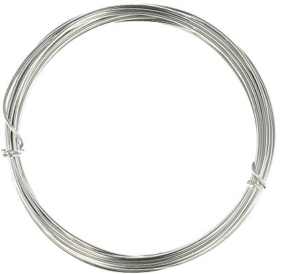 Artemio Aluminium-Strickdraht, 1,5 mm x 5 m, Silber, 1.5 mm