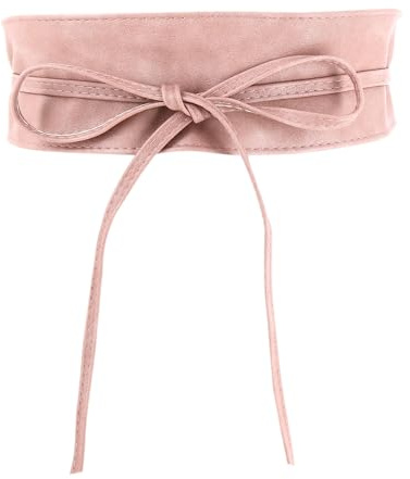 FASHIONGEN - Damen gürtel, Taillengürtel, Bindgürtel, Obi gürtel MICA - Rosa, L-XL