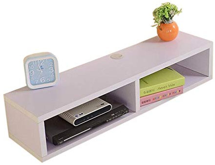 Xyanzi-Estanterias para DVDs Marco Flotante Consola De TV Estante para CD De Pared Accesorios Multimedia DVD Consola De Juegos, 3 Tamaños Estante de Almacenamiento Funcional