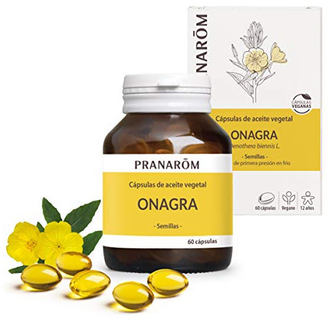 PRANAROM - Onagra - Aceite Vegetal - 60 Cápsulas