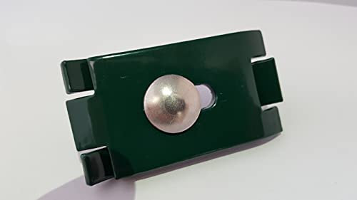 20 Stück Eckverbinder grün 6005 Gittermattenverbinder Mattenverbinder Eckverbinder Zaun Doppelstabmattenzaun Gitterzaeune Industriezaun Stabgitterzaun Schiebetor Doppelstabzaun Mattenzaun Gittermatten
