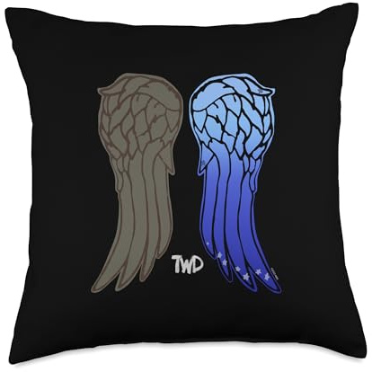The Walking Dead Daryl Dixon New Wings Throw Pillow