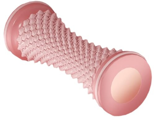 Fußmassage Igelball - Faszienrolle Fuß - Fußmassageroller Zur Faszien Massage - Roller Für Hand & Fuss Aus Silikon Mit Noppen Für Stressabbau & Entspannung - Igelrolle Für Tiefe Gewebemuskulatur