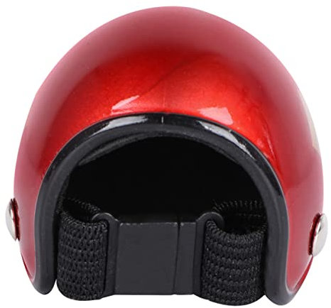TOGEVAL Lustiger Sugar Glide Schutzhelm Aus Glattem Eisen Spielzeug Helm Für Kleine Haustiere Sicherheits Hut Und Foto Requisite