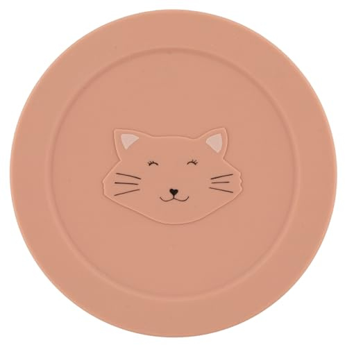Trixie Mrs Cat Pot à goûter en silicone avec couvercle, Rose