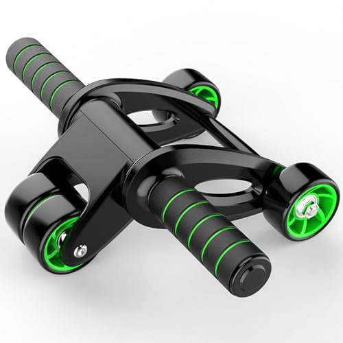 Lvpradior Bauchroller, Bauchtrainer ab Roller, geräuschlos, 2024 neues Upgrade, faltbar, Maquina Para Hacer Bauchmuskelroller, für Männer und Frauen