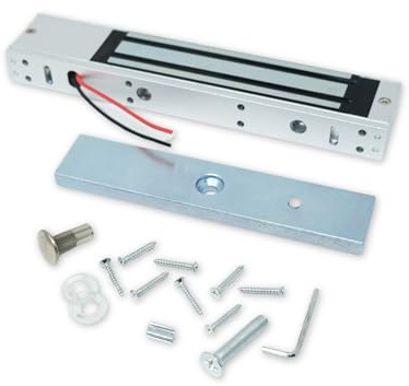 250mm x 47mm x 26mm Waterproof Magnetic Door Lock - 280kg Pull