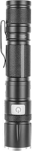 Hn2ogax Flashlight Rechargeable LED 10000 High Lumens Flash Light, Super Bright Flashlight Powerful 30W LED, Type-C, Charging Port Tactical Flashlights High Lumens, for Home Camping Hiking
