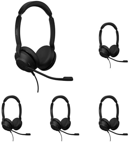 Jabra Evolve2 30 SE - Kabelgebundenes Stereo-Headset mit Geräuschunterdrückung und 2-Mikrofon-Technologie - inkl. USB-A-Kabel - MS Teams zertifiziert, auch mit anderen Plattformen kompatibel - Schwarz