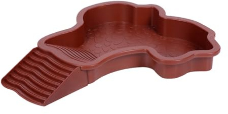 Baignoire pour reptiles, bassin pour tortues, bol d'eau pour reptiles, bol d'eau pour tortues, bol de bain pour nourriture et eau, bols d'eau terrarium pour tortue, gecko, serpent