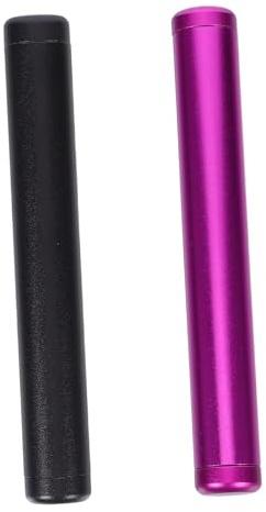 TOYANDONA 2piezas Tanque De Almacenamiento De Aleación De Hermético Para Viajes Portátil Para Almacenamiento Secreto Dormitorio Contenedor De Viaje Para Bolsillo o Bolso