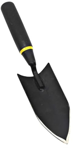 GALPADA Pelle de Jardin Acier Manganèse Épais Outil Jardinage Main Ergonomique Pelle Étroit pour Plantation Intérieur Extérieur