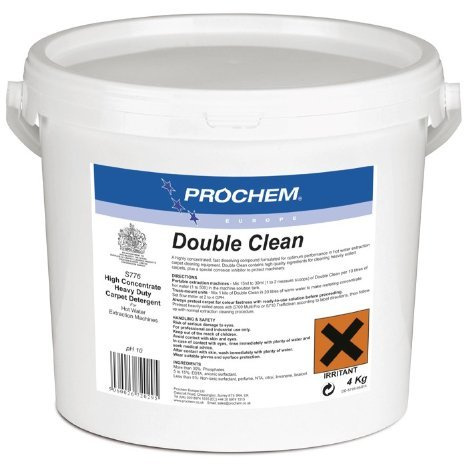 Prochem Double Clean Professional Carpet Cleaning High Concentrate Detergent | High Concentrate