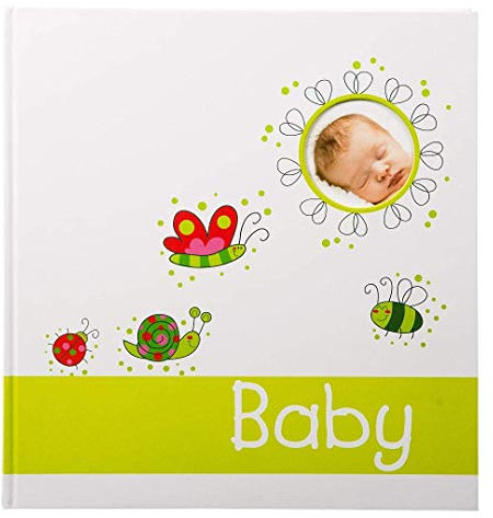 goldbuch Babyalbum Kleiner Käfer, 30x31 cm, 60 Seiten mit Pergamin, Kunstdruck laminiert mit Relieflack, 15055