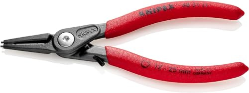 KNIPEX Präzisions-Sicherungsringzange für Innenringe, 48 31 J1 | Geeignet für Innenringe in Bohrungen mit Überdehnungsschutzmit rutschhemmendem Kunststoff
