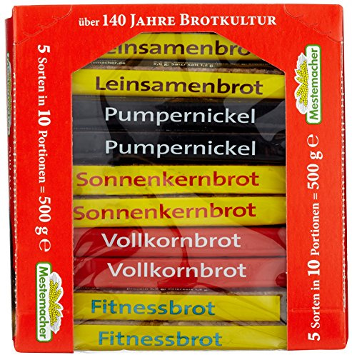 Mestemacher Vollkorn- Brotkörbchen, 12er Pack (12x 500 g)
