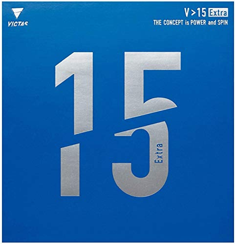 Victas V>15 extra bordtennis gummi (svart, 2,0 mm)