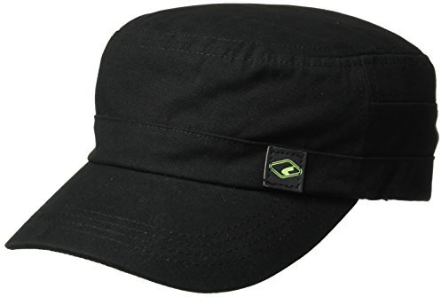 CHILLOUTS EL Paso Hat Military Cap - Army Cap Schirmmütze Sommer Kopfbedeckung, Militär Herren Verstellbar, Feldmütze Atmungsaktiv, Mütze Herren mit Schirm mit UPF 50+ UV-Schutz, schwarz