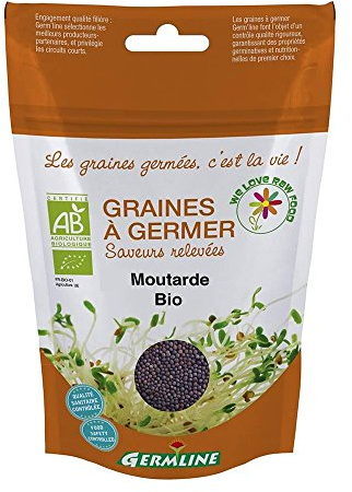 Germline Graines à Germer Moutarde Bio 100g