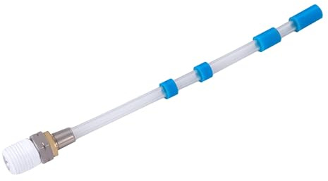 BenBow 112 Rotationsschlauch Ersatzschlauch Blau für Druckluft Reinigungspistole - Schlauch mit Gewichten für intensiven Wirbelwind-Effekt & Kompatibel PRO Serie