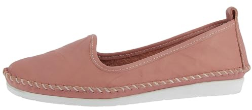 Andrea Conti 0027449 ballerina mockasiner för kvinnor, storlek:39, Färg:rosa