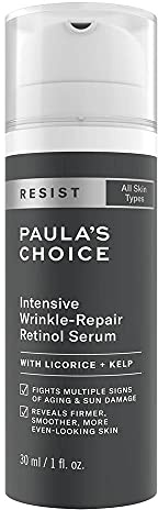 Paula's Choice RESIST Anti-Age Serum med Retinol - Minskar synbart Fina Linjer och Rynkor - med Vitamin A & Vitamin C - Alla Hudtyper & också Rosaceabenägen Hud - 30 ml