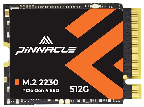 Timetec 512GB M.2 2230 SSD NVMe PCIe Gen4x4 Lettura fino a 4.800 MB/s Compatibile con Steam Deck, ASUS ROG Ally, Microsoft Surface pro 9/ pro 8/pro 7+/pro X/laptop3/laptop4/laptop go/book3, Mini PC