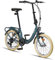 PACTO-Eight Hochwertiges Faltrad 27cm Stahlrahmen 20 Zoll Doppelwandige Aluminiumfelgen 6 Gang Shimano Umwerfer Klapprad Zusammenklappbares Kompaktes Erwachsene (PATROUILLENGRÜN)