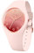 ICE-WATCH - Ice Horizon Nude - Montre Rose pour Femme avec Bracelet en Silicone - 021361 (Small)