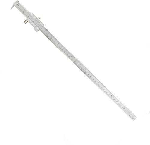 Messschieber Messchieber Schieblehre Digital Schiebelehre Meßschieber Schieblehren Mit Hilfsrädern Markieren Gleichzeitige Umrechnung Metrischen Imperialen Systemen Edelstahl (0-500MM 0.1mm)