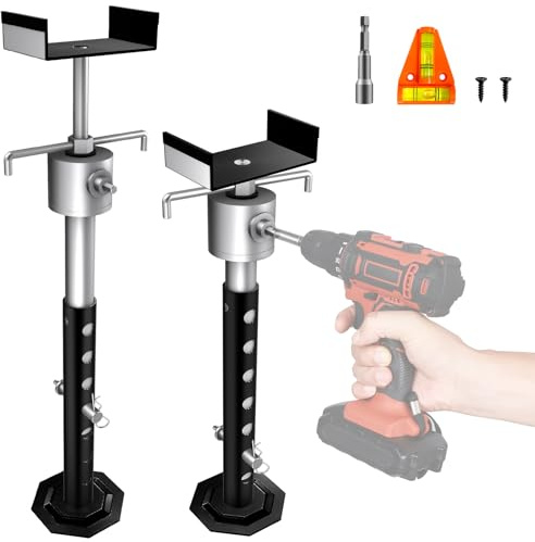 BuyGoe Supporti per Carrozzione RV Slide Out, Stabilizzatore Scorrevole a Sollevamento Rapido per Uso Intenso fino a 5000 libbre di Capacità Ciascun, Set di 2 Stabilizzatori per Carrozza da Viaggio