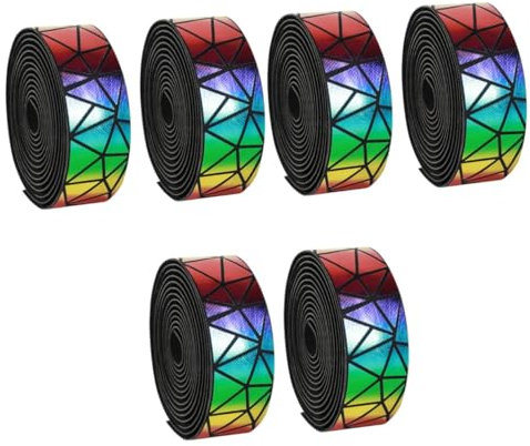Toddmomy 6 Stk Fahrradgriffband Fahrradlenkerband Rennrad-lenkerband Lenkergriffband Radfahren Zyklus Fahrrad Lenkerband Fahrrad Griffband Lenker Wickelband Rutschfest Lenkerabdeckung