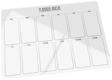 Aiman GZ - Magnetischer Kalender, Monatsplaner, A4, 21 x 29,7 cm, Jahresplaner, Wochenplaner, Kühlschrank, Tafel, Familienplaner, Tagebuch