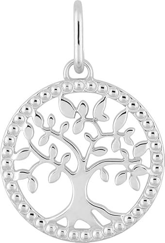 Pendente in Oro Bianco 18k Albero della Vita