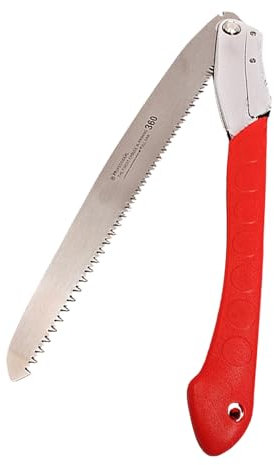 Lightweight Folding Handsaw Logging Handsaw Crafted from 65Mn Steel Ideal for Home and Outdoors Enthusiasts