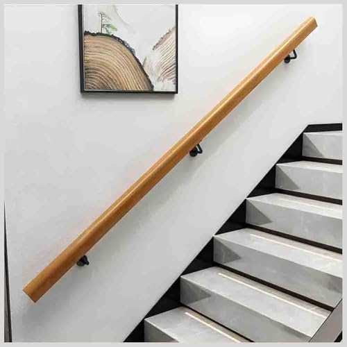 ININOSNP Barandilla Flotante para escaleras Pasamanos de Pared, pasamanos de Escalera for Interiores, pasamanos de Pared for Interiores y Exteriores(150cm)