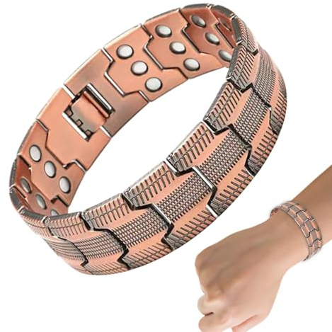 Magnetarmreif für Herren Verstellbares Magnet-Energie-Armband
