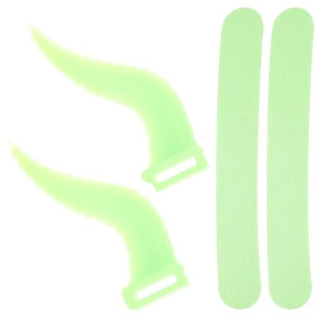 SHINEOFI Accessoires pour Casque, Pavillons D'écouteurs en Silicone Vert 2 Pcs, Fixation Ferme, pour Casque Audio et Headset, Halloween, Jeu de Rôle, Animateurs de Jeu Divertissement
