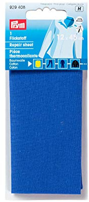 Prym Flicken, Baumwolle, Blau, 11.81x3.94 - Medium Blue - 1 Piece