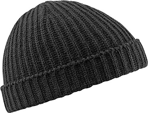 Beechfield Unisex B460 Trawler Beanie Hat Baseballkappe, Schwarz, Einheitsgröße