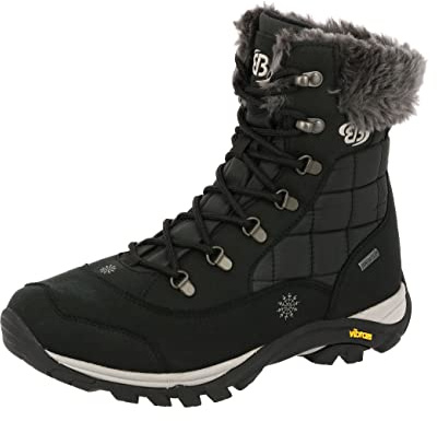 Bruetting Himalaya, Bottes de Neige Femme, Noir (Schwarz Schwarz), 37 EU