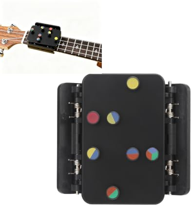 Ukulele Akkord Trainer, mit Soft Grip, Nylon and Silikon | 23 Zoll und 26 Zoll Ukulele Sind Geeignet, für Anfänger und Enthusiasts