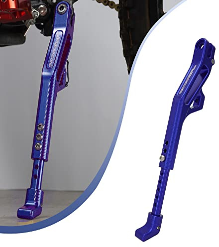 JFG RACING Cavalletto Laterale Moto,Supporto Ruota Posteriore Supporto Cavalletto Laterale Regolabile per Sur Ron Light Bee S/X X160/X260-Blu