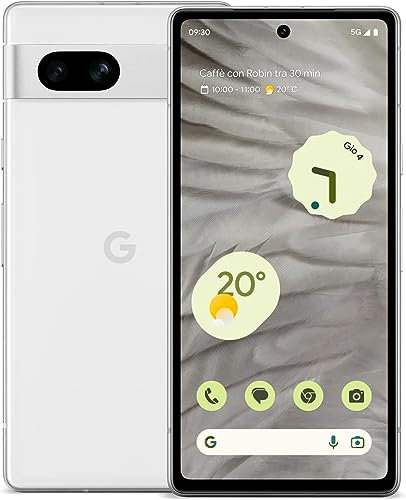 Google Pixel 7a 128GB snow (Renewed)