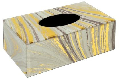 Zhaoj24-05 Kosmetiktücher Box Tissue-Box aus Glas for Zuhause, Wohnzimmer, Esstisch, goldene Schubladenbox, dekorative Ornamente, Aufbewahrungsbox for Couchtisch für Esszimmer Badezimmer Schlafzimmer